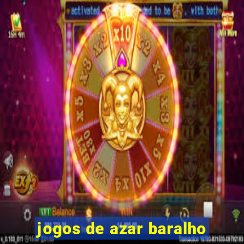 jogos de azar baralho